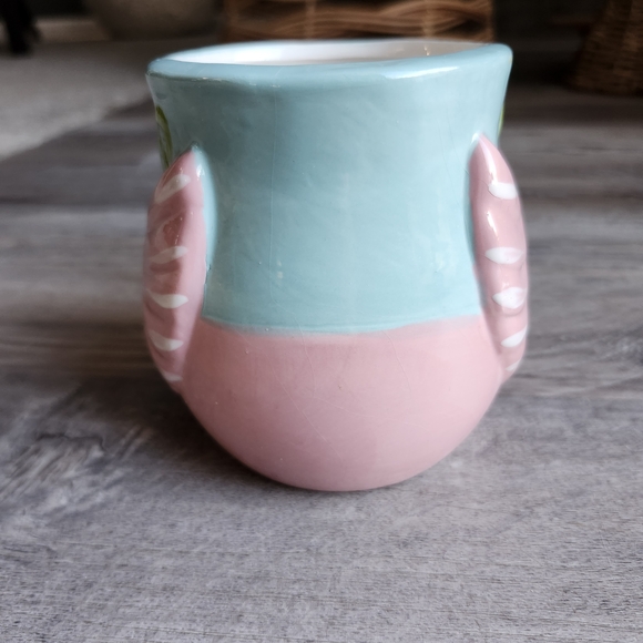 Boston Warehouse Pink Flamingo Coffee Mug Tropical - Picture 4 of 6